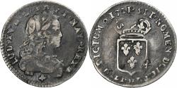 World Coins - France, Louis XV, 1/12 Ecu de France, 1721, Lille, reformed, Silver,