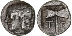 Ancient Coins - Troas, Obol, ca. 450-387 BC, Tenedos, Silver, , SNG-Cop:509, HGC:6-387