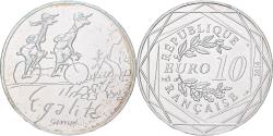 World Coins - France, 10 Euro, 2014, Sempé Égalité Printemps, , Silver