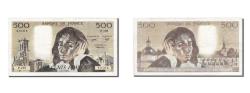 World Coins - Banknote, France, 500 Francs, 500 F 1968-1993 ''Pascal'', 1983, 1983-06-02
