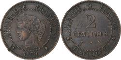World Coins - France, 2 Centimes, Cérès, 1878, Paris, Bronze, , Gadoury:105