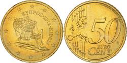 World Coins - Cyprus, 50 Euro Cent, 2012, , Brass, KM:83