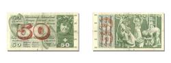 World Coins - Banknote, Switzerland, 50 Franken, 1970, 1970-01-05, AU(50-53)