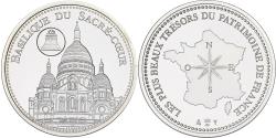 World Coins - France, Medal, Basilique du Sacré Coeur de Montmartre, Silver,