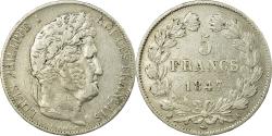 World Coins - Coin, France, Louis-Philippe, 5 Francs, 1847, Bordeaux, , Silver