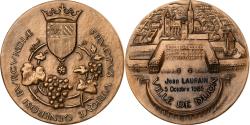 World Coins - France, Medal, Ville de Dijon, 1985, Bronze, A. Guzman,