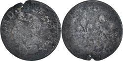 World Coins - Coin, France, Louis XIII, Double Tournois, , Copper, Gadoury:12