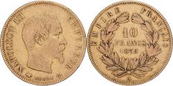 World Coins - France, Napoleon III, 10 Francs, 1855, Paris, Gold, , Gadoury:1014