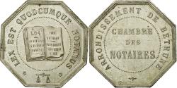 World Coins - France, Token, Notaires de l'Arrondissement de Béthune, , Silver