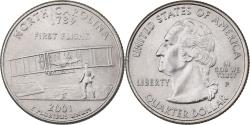 Us Coins - United States, Quarter, 2001, U.S. Mint, Copper-Nickel Clad Copper,