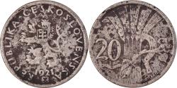 World Coins - Coin, Czechoslovakia, 20 Haleru, 1921