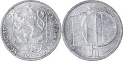 World Coins - Coin, Czechoslovakia, 10 Haleru, 1987