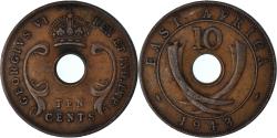 World Coins - Coin, EAST AFRICA, 10 Cents, 1943