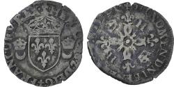 World Coins - France, Henri II, Douzain aux croissants, 1550, Montélimar, , Billon