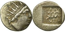 Ancient Coins - Coin, Caria, Rhodes (II-I century BC), Helios, Drachm, Rhodes, , Silver