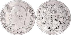World Coins - Coin, France, Napoleon III, Napoléon III, 20 Centimes, 1860, Paris,