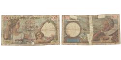 World Coins - France, 100 Francs, Sully, 1940, V.11126, AG(1-3), Fayette:26.30, KM:94