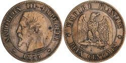 World Coins - Coin, France, Napoleon III, Napoléon III, 2 Centimes, 1855, Paris,