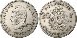 World Coins - French Polynesia, 20 Francs, 1970, Paris, Nickel, , Lecompte:91, KM:6