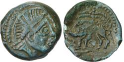 Ancient Coins - Aulerci Eburovices, Bronze au sanglier enseigne, ca. 60-20 BC, Bronze