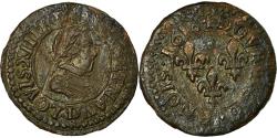 World Coins - Coin, France, Louis XIII, Double Tournois, 1618, Lyon, , Copper
