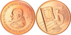 World Coins - Vatican, 5 Centimes, 2006, unofficial private coin, , Bi-Metallic