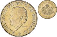 World Coins - Monaco, Rainier III, 10 Francs, 1982, , Copper-Nickel-Aluminum, KM:154