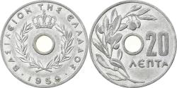 World Coins - Greece, 20 Lepta, 1959, Athens, Aluminum, , KM:79