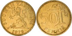 World Coins - Coin, Finland, 50 Penniä, 1976, , Aluminum-Bronze, KM:48