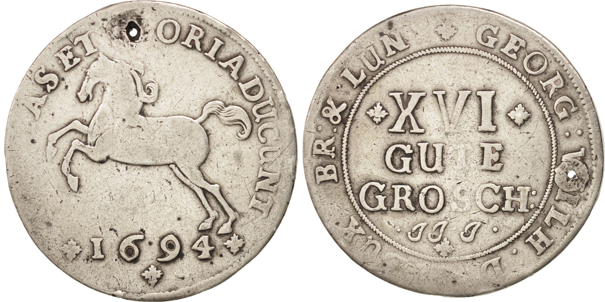 940835] コイン、ドイツ諸州、WALDECK-PYRMONT、Georg Victor、Groschen、1855、Ha Georg  Viktor, Prince of