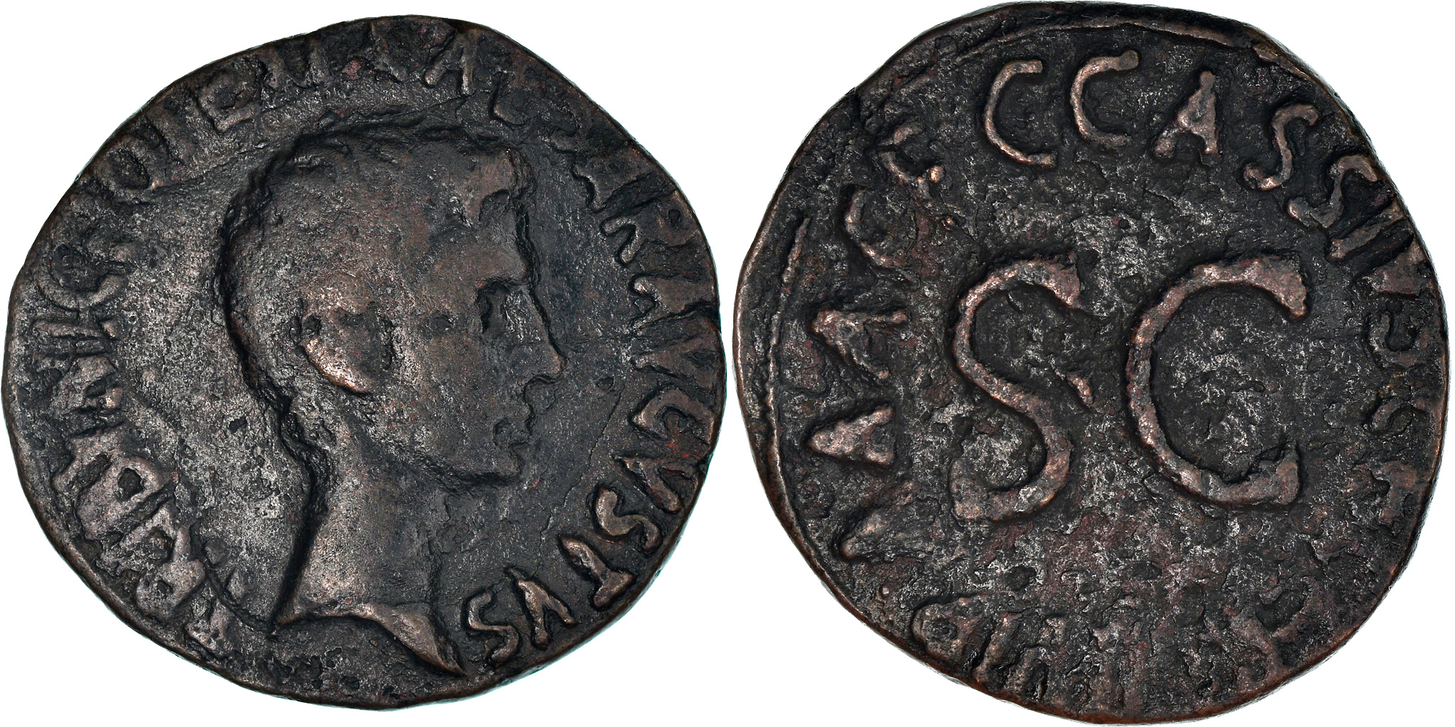 Coin, Augustus, As, 16, Roma, , Bronze, RIC:376 | Roman Imperial Coins