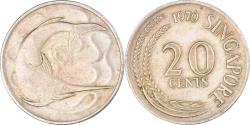 World Coins - Coin, Singapore, 20 Cents, 1970