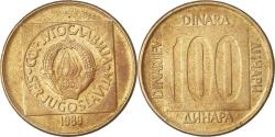 World Coins - Coin, Yugoslavia, 100 Dinara, 1989
