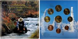 World Coins - Finland, Set 1 ct. - 2 Euro + Token, FDC, 2003, Helsinki,