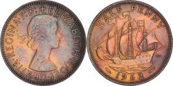 World Coins - Coin, Great Britain, Elizabeth II, 1/2 Penny, 1962, , Bronze, KM:896