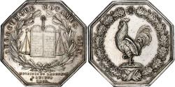 World Coins - France, Token, Notaires de l'Arrondissement d'Amiens, 1831, Silver,