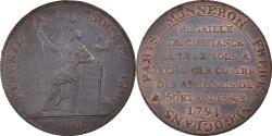 World Coins - Coin, France, 2 Sols, 1791, , Bronze, KM:Tn23, Brandon:217