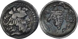 Ancient Coins - Coin, Sicily, Litra, ca. 415-403 BC, Naxos, , Silver, SNG-ANS:530