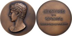 World Coins - France, Medal, Jeunesse et sports, Bronze,