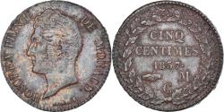 World Coins - Coin, Monaco, Honore V, 5 Centimes, 1837, Monaco, , Copper