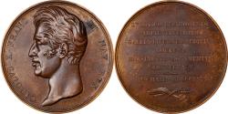 World Coins - France, Medal, Charles X, Monument à la Mémoire de louis XVI, History, 1826