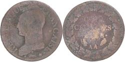 World Coins - Coin, France, Dupré, 5 Centimes, AN 8/5, Metz, , Copper, Gadoury:126a