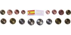 World Coins - Spain, Set Euros, 2005,