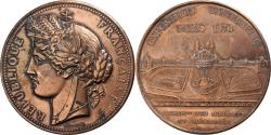 World Coins - France, Medal, Exposition Universelle PARIS, 1878, Bronze, Oudiné,