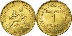 World Coins - Coin, France, Chambre de commerce, Franc, 1922, , Aluminum-Bronze