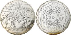 World Coins - France, 10 Euro, Astérix Fraternité (Astérix chez les belges), 2015, MDP