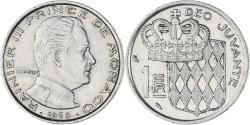 World Coins - Monaco, Rainier III, Franc, 1968, , Nickel, KM:140, Gadoury:MC 150