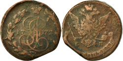 World Coins - Coin, Russia, Catherine II, 5 Kopeks, 1772, Ekaterinbourg, , Copper