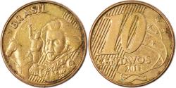 World Coins - Coin, Brazil, 10 Centavos, 2011