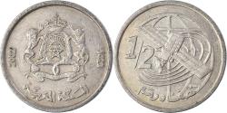 World Coins - Coin, Morocco, 1/2 Dirham, 2002